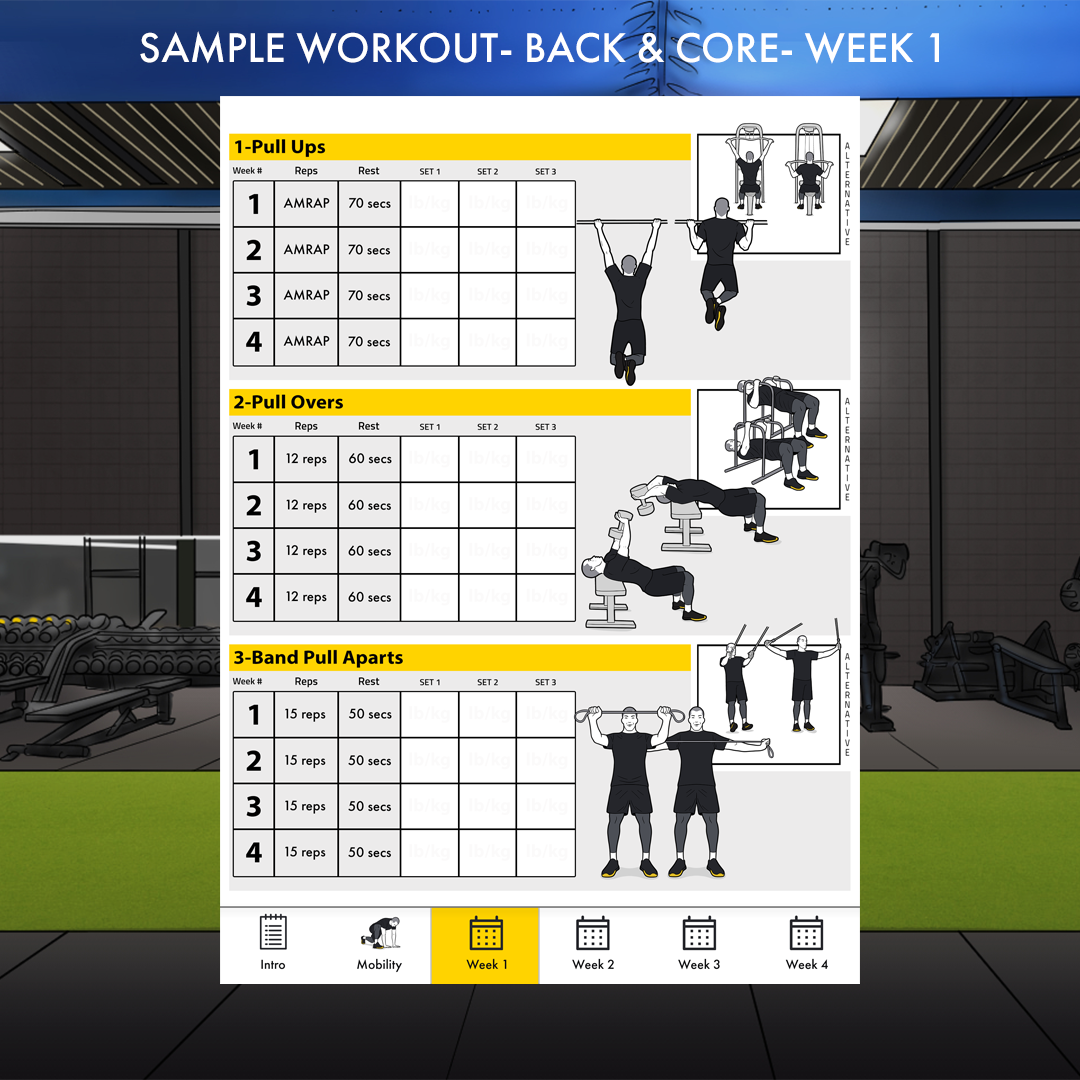 Beispiel Trainingsplan Muskelaufbau